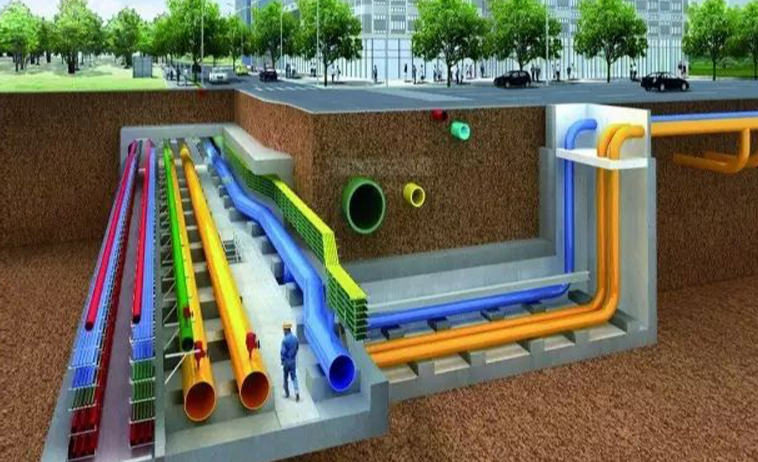 bim技术在地下埋管的设计应用管廊案例:bim技术在城市